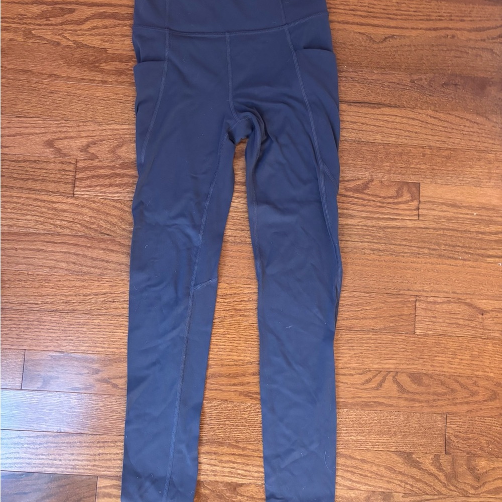 Athleta Girl High-Rise Leggings in Dark Blue